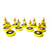 Subbuteo Andrew Table Soccer Aris Salonica 2017-18 on Lightweight Bases
